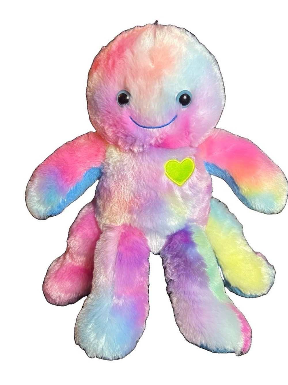 Build A Bear Cubscription 12" Plush Octopus Tie Dye Rainbow 2023 Culture Fly
